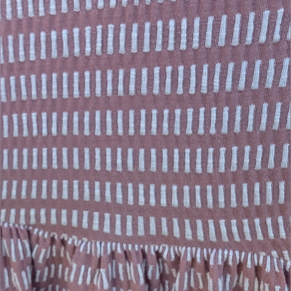 Caution To The Wind Drop Waist Pink Striped Sleeveless Maxi Dress Size Small - Picture 3 of 4